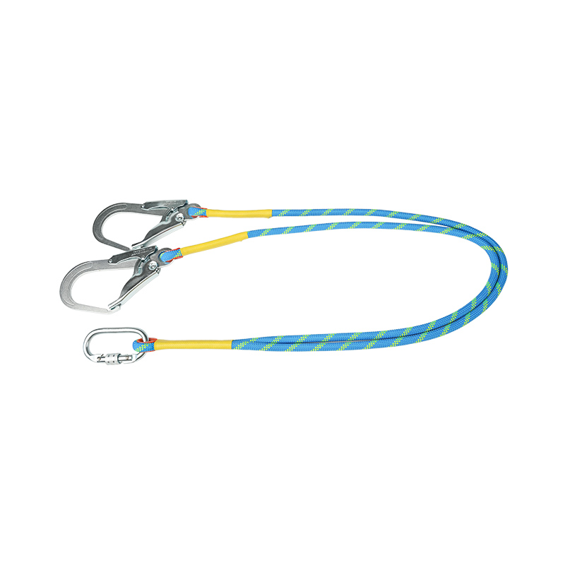Dây buộc đôi hạn chế dây L13, 2 móc và một carabiner