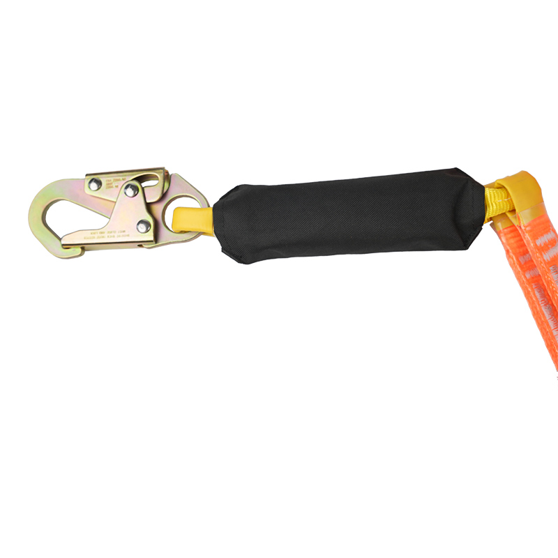 L19 Dây buộc đôi an toàn chống rơi có dây đai dày và móc ANSI